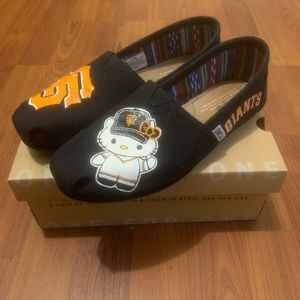Custom Hello Kitty San Francisco Giants Toms